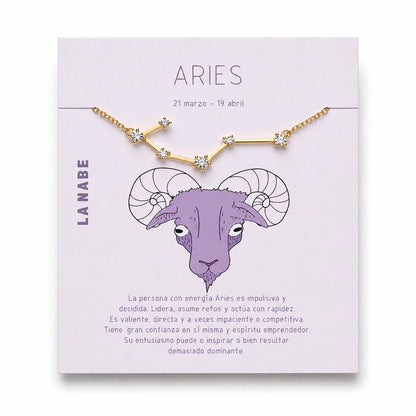 Collar Horóscopo Zodiaco Constelaciones