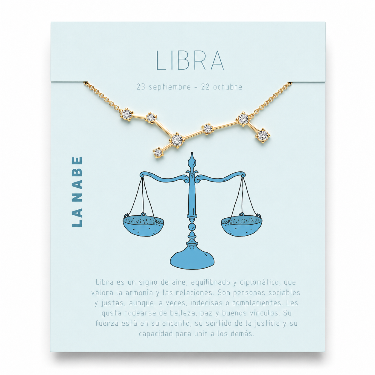 Collar Horóscopo Zodiaco Libra