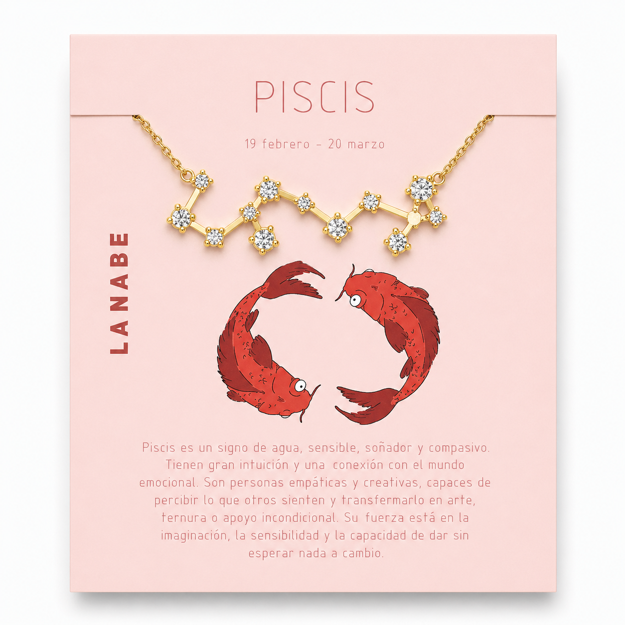 Collar Horóscopo Zodiaco Piscis