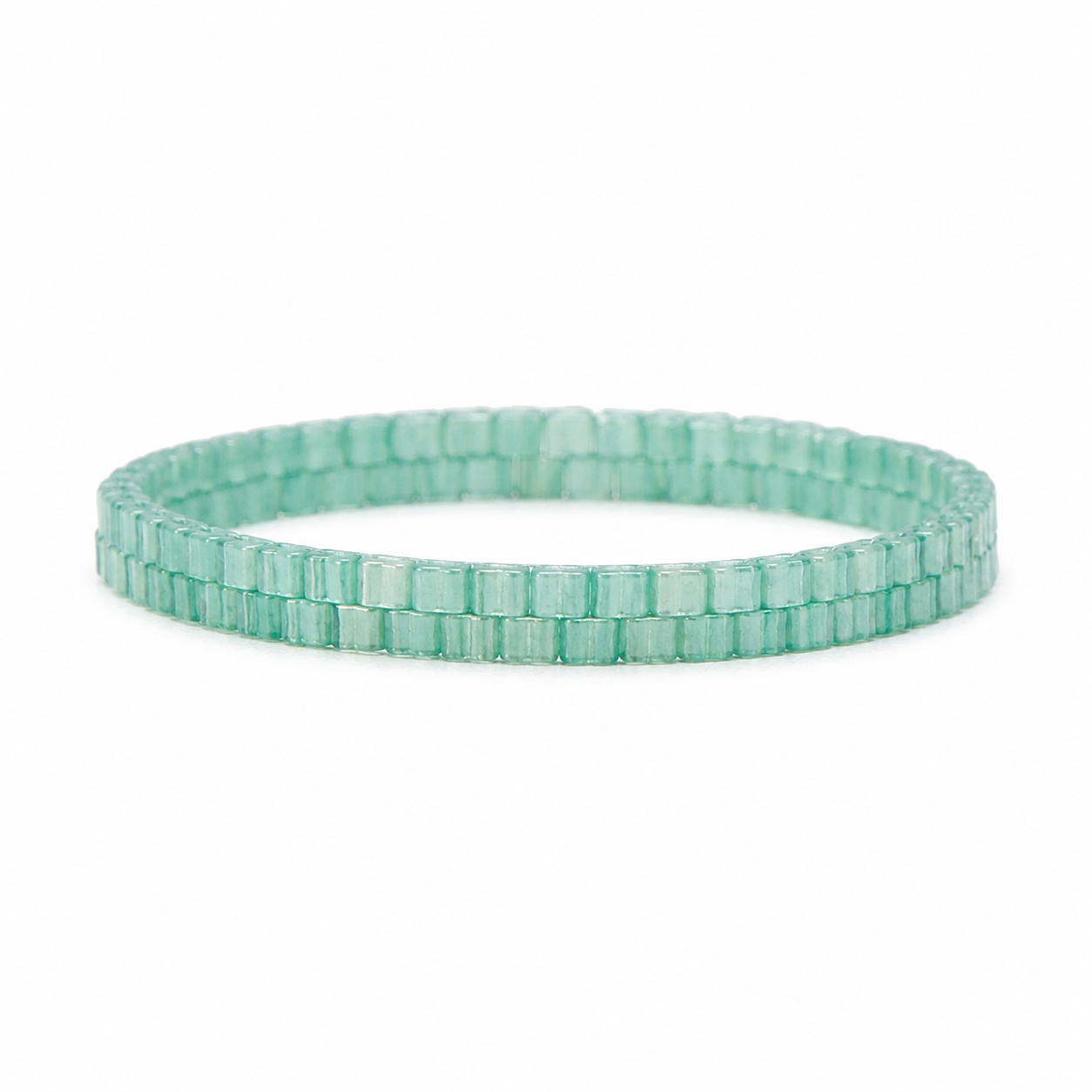 Anillo Miyuki Fino Turquesa