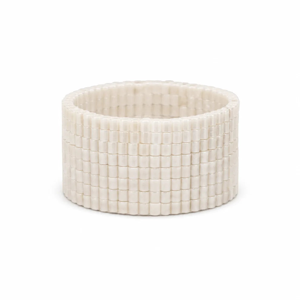 Anillo Miyuki Ancho