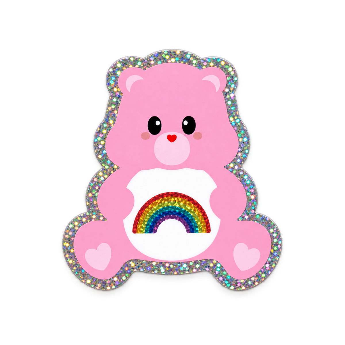 Pegatina Care Bear Oso Rosa
