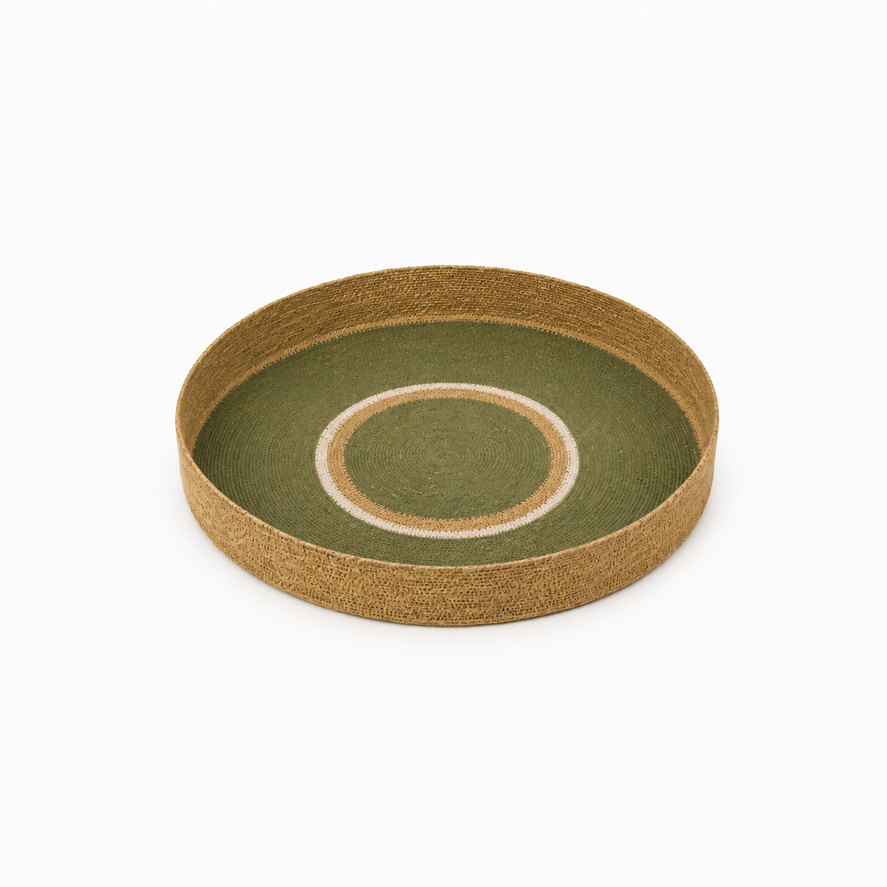 Green Jute Tray