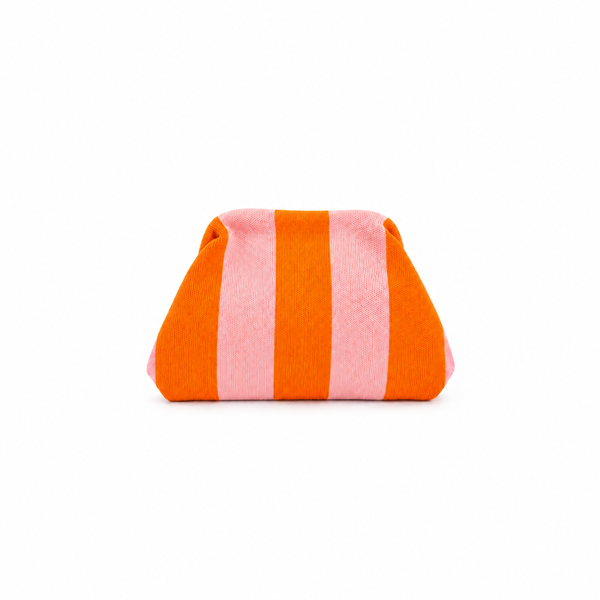 Clutch Bolso de Mano Rayas Plegable