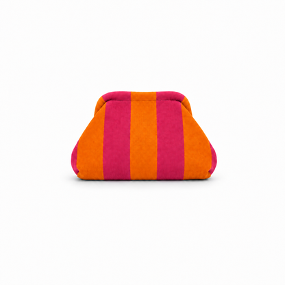 Clutch Bolso de Mano Rayas Plegable