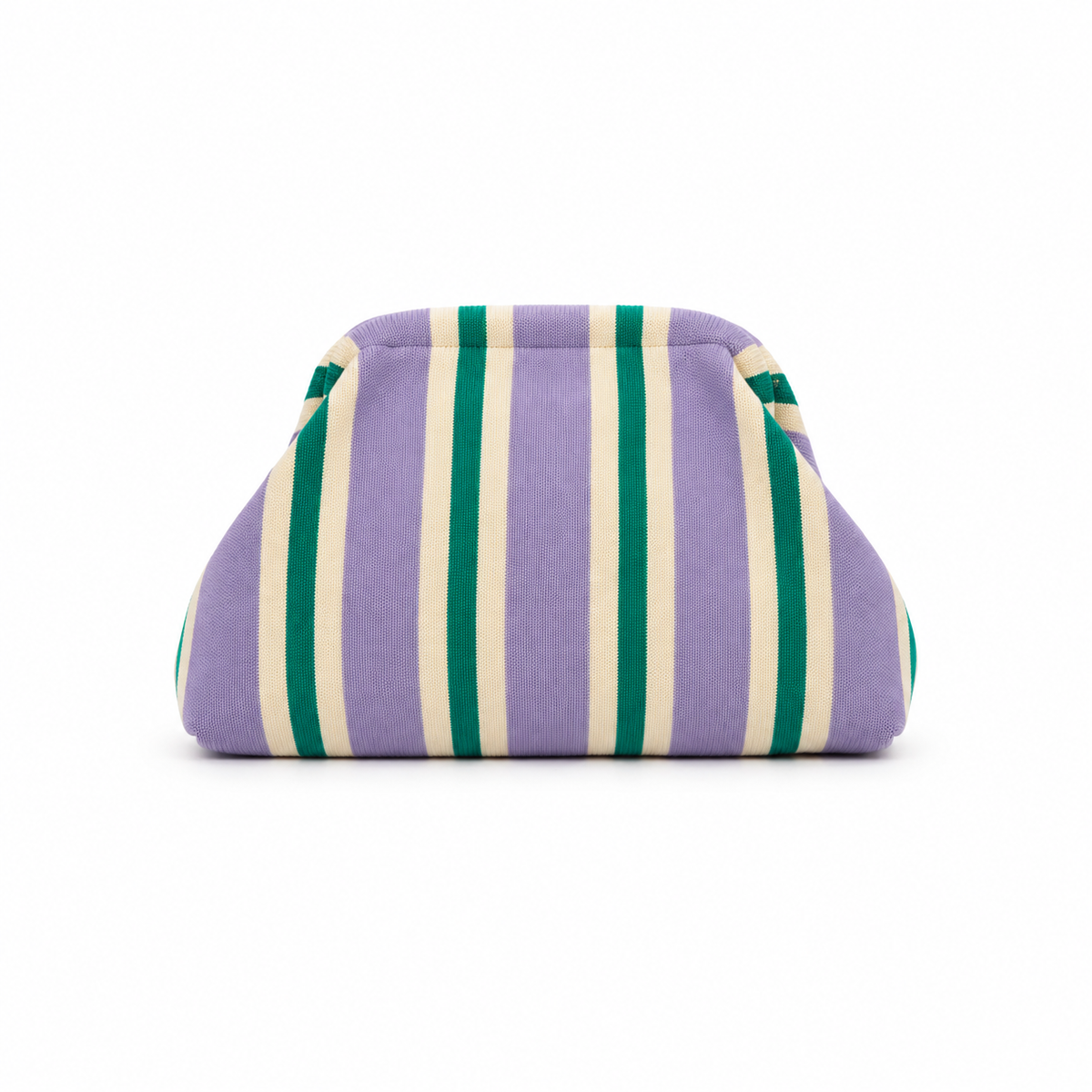 Clutch Bolso de Mano Rayas Plegable