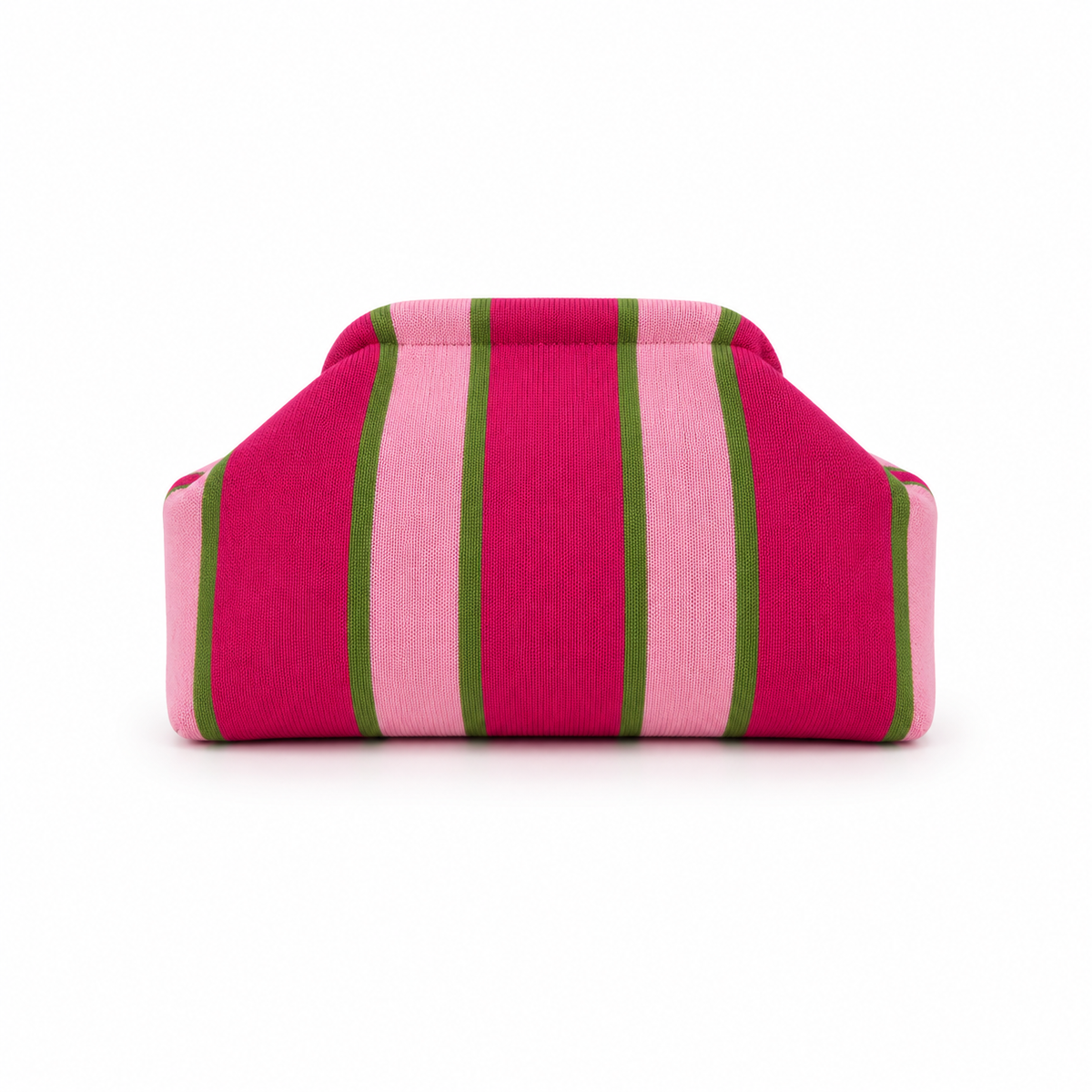 Clutch Bolso de Mano Rayas Plegable