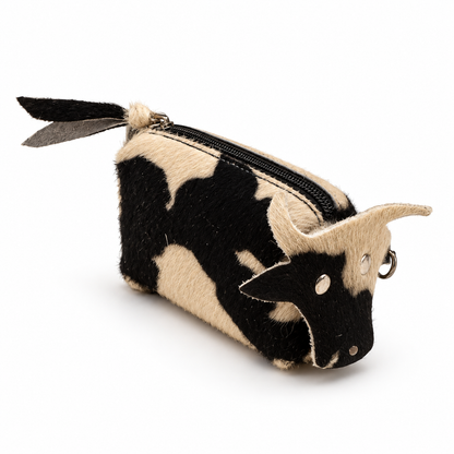 Monedero de Piel Toro Vaca