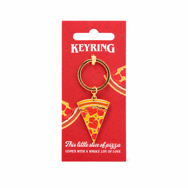 Llavero Esmaltado Pizza