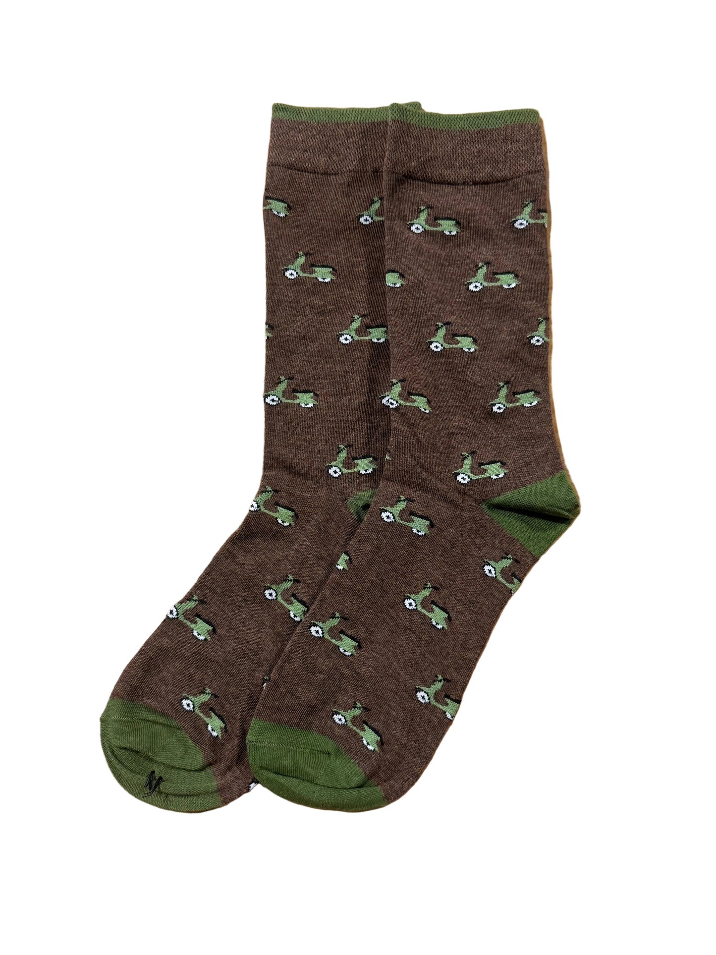 Calcetines Hombre Motos Marrones