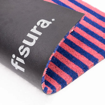 Felpudo Ciao Rayas Rosa Y Azul