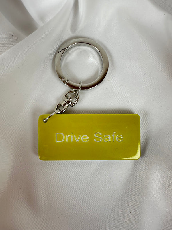 Llavero Drive Safe Verde
