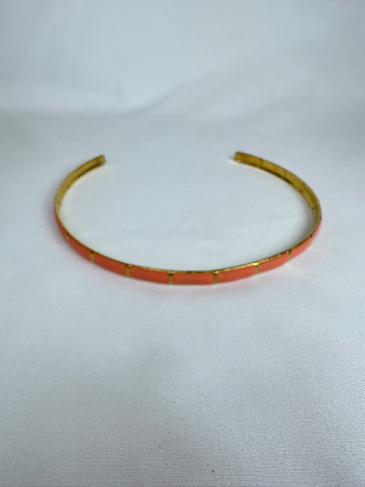 Choker Naranja Esmalte