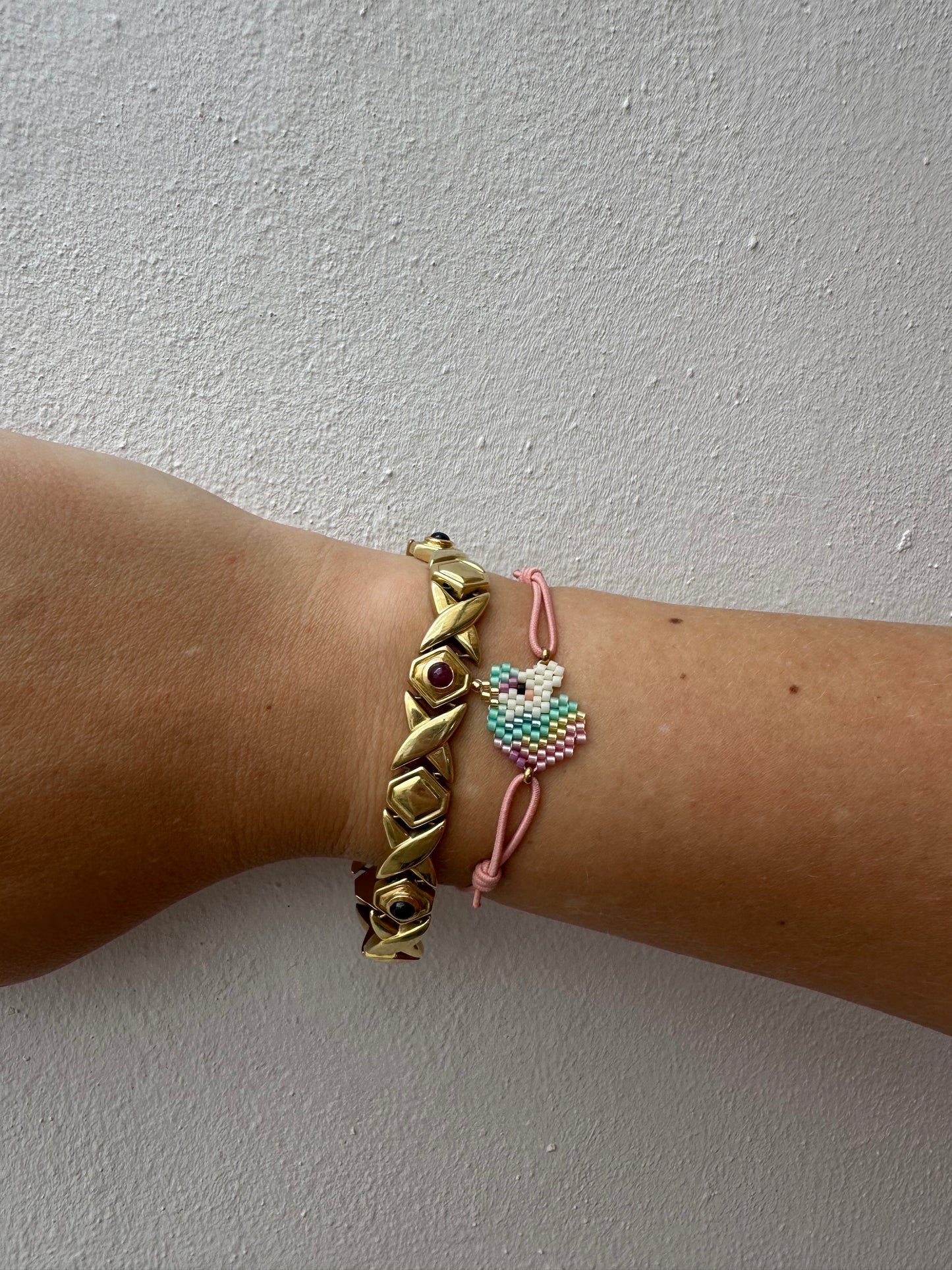 Pulsera Elástica Miyuki Unicornio