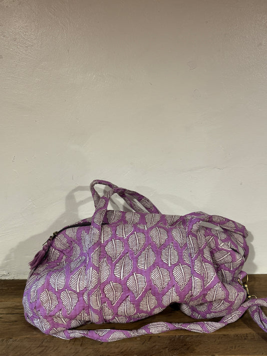 Bolsa Viaje o Deporte India Morada