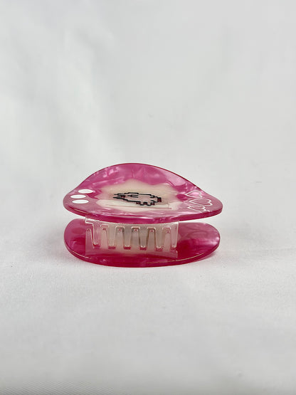 Pinza de Pelo Tamagotchi Fucsia