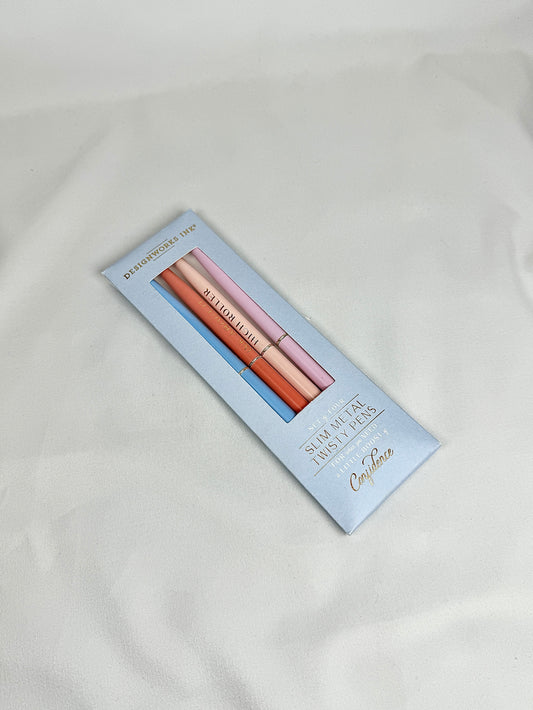 Pack 4 bolígrafos Azul