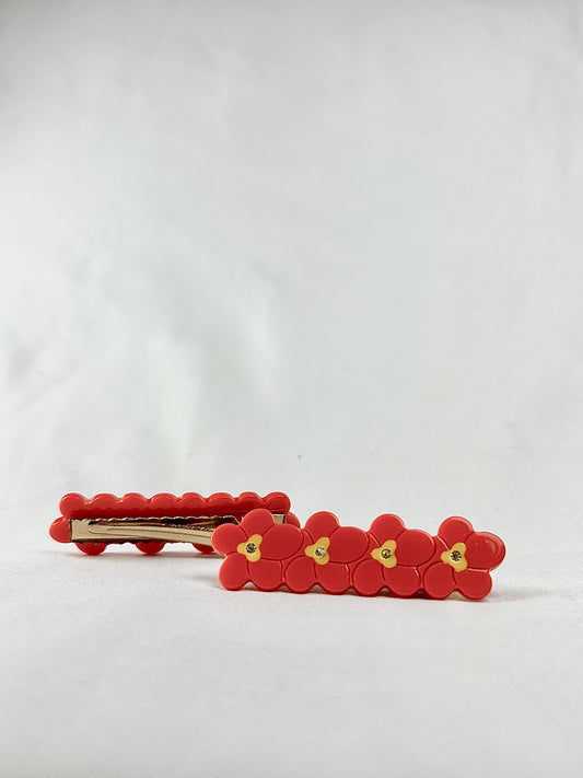 Unidad Horquilla Flor Naranja