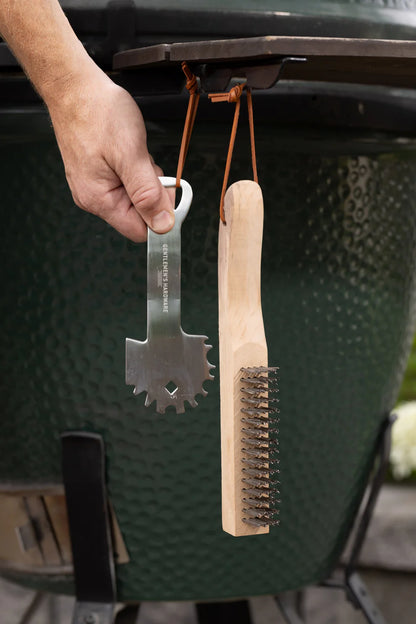 BBQ Lover's Kit Raspador + Cepillo Alambre