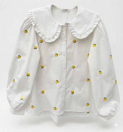 Blusa Cuello Bebé Limones