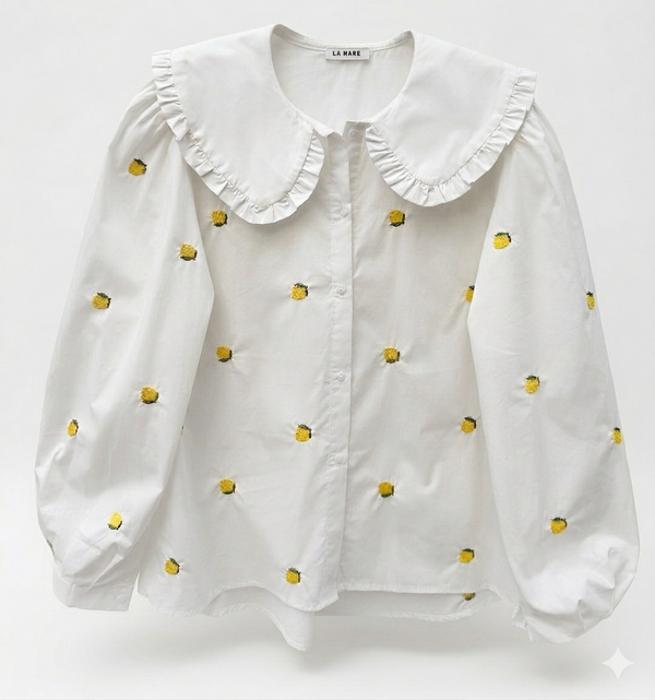 Blusa Cuello Bebé Limones