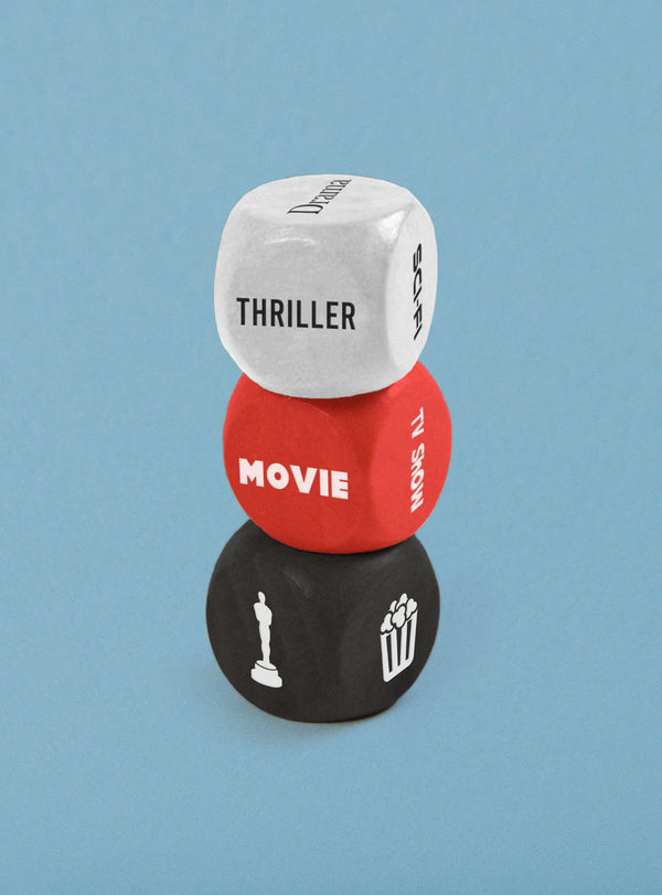 Set Dados "Qué ver" "What to Watch"