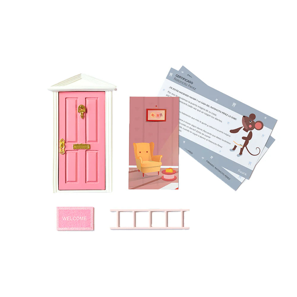 Puerta Ratoncito Pérez Rosa