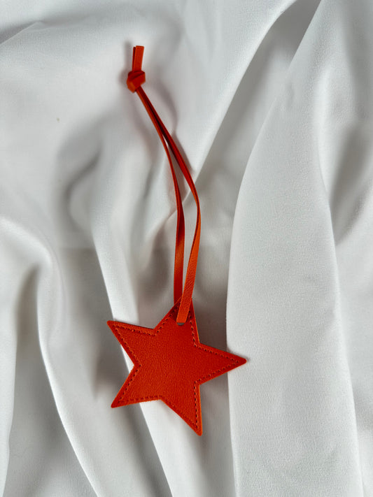 Llavero Charm Estrella Naranja