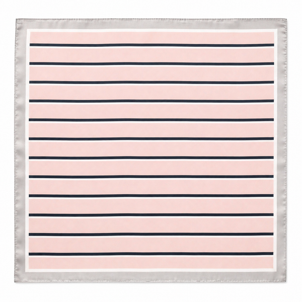 Pañuelo Rayas Camisa Rosa