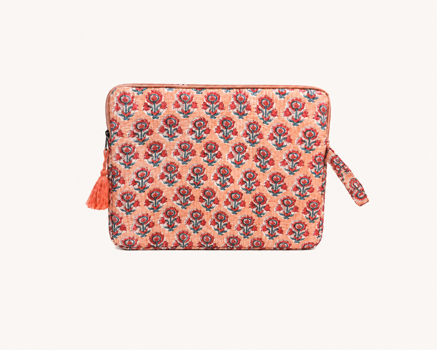Funda Ordenador Estampado Indio Rosa