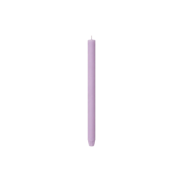 Vela de Candelabro Lisa Morado Claro