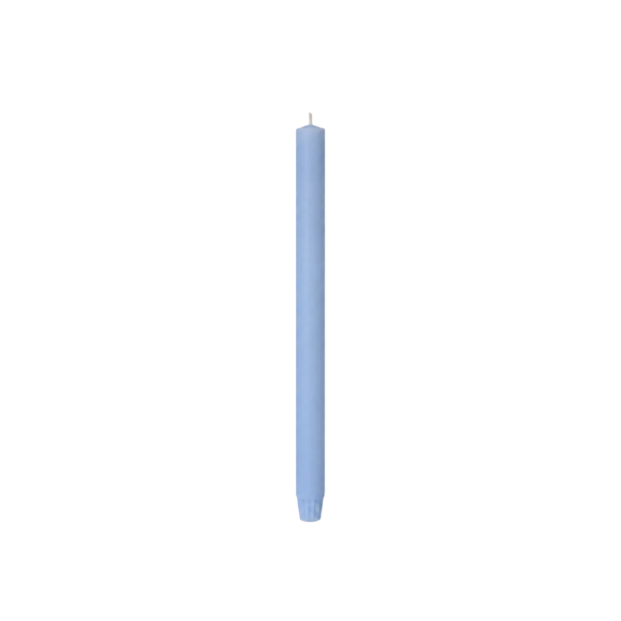 Baby Blue Taper Candle