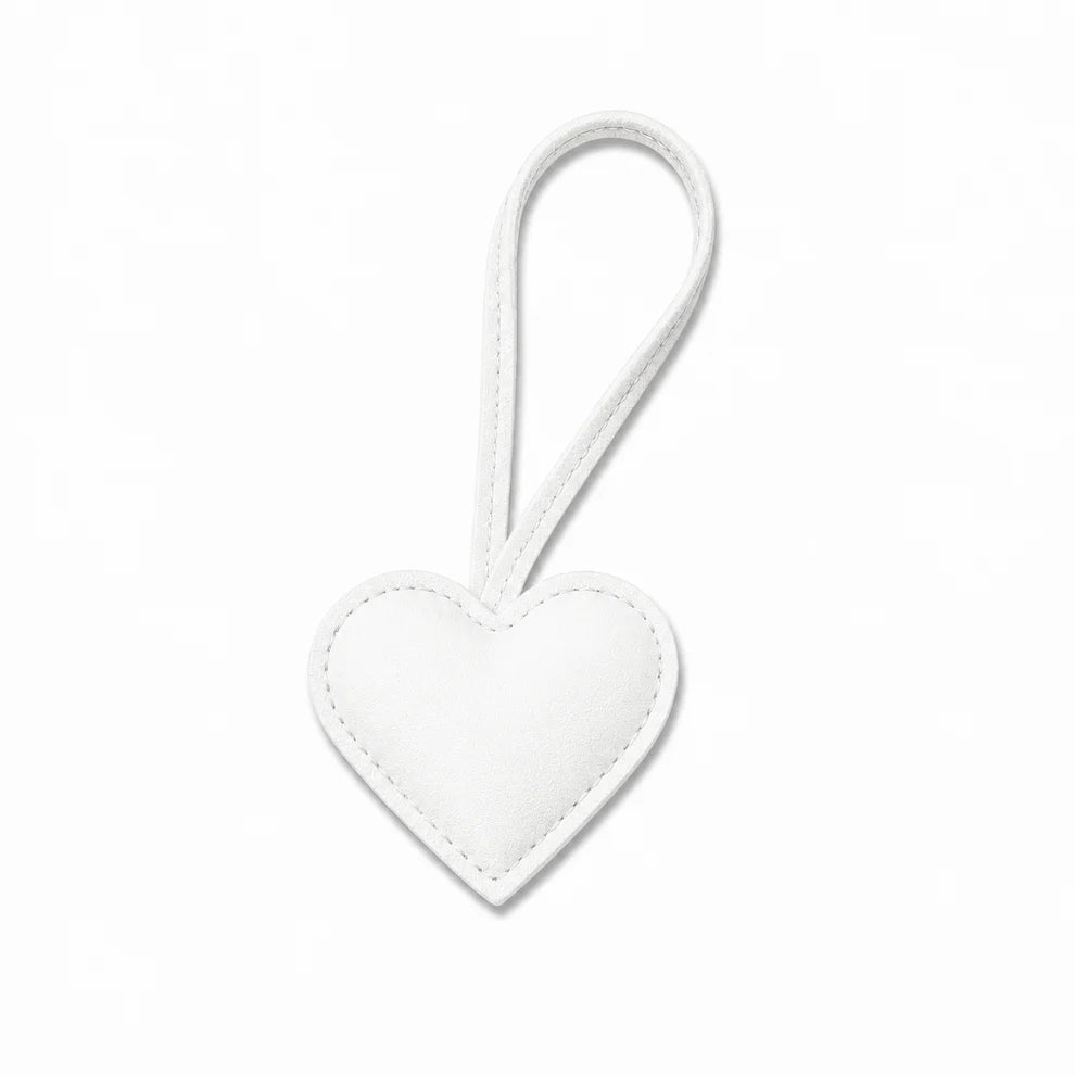 Llavero Charm Corazón Polipiel