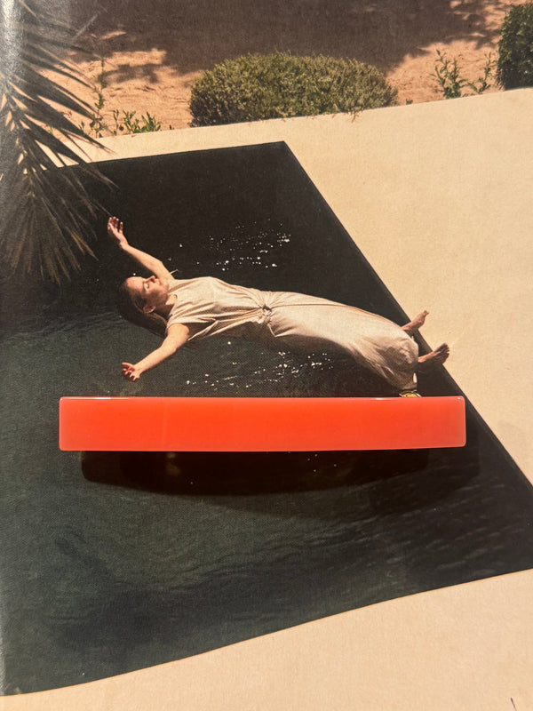 Maxi Pasador Rectangular Coral