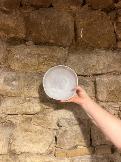 Cuenco Bowl Irregular Gris Grande