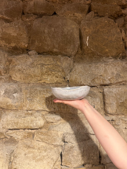 Cuenco Bowl Irregular Gris Grande