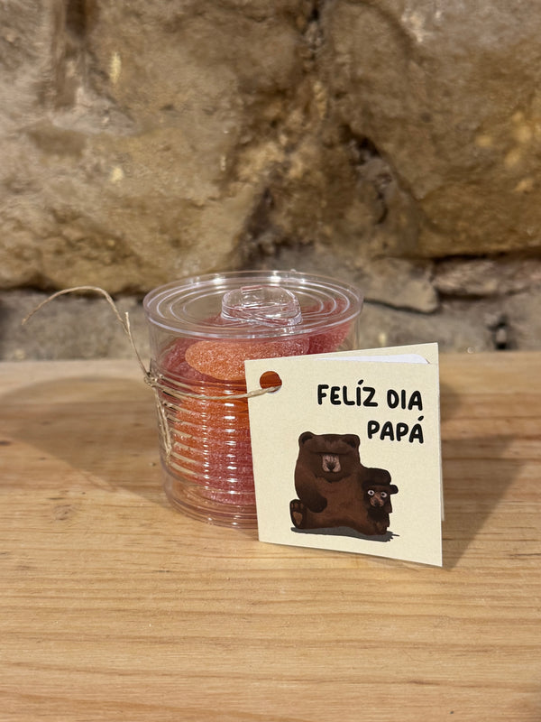 Bote o Lata de Caramelos con Mensaje