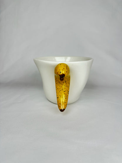 Taza Blanco con Asa Plátano