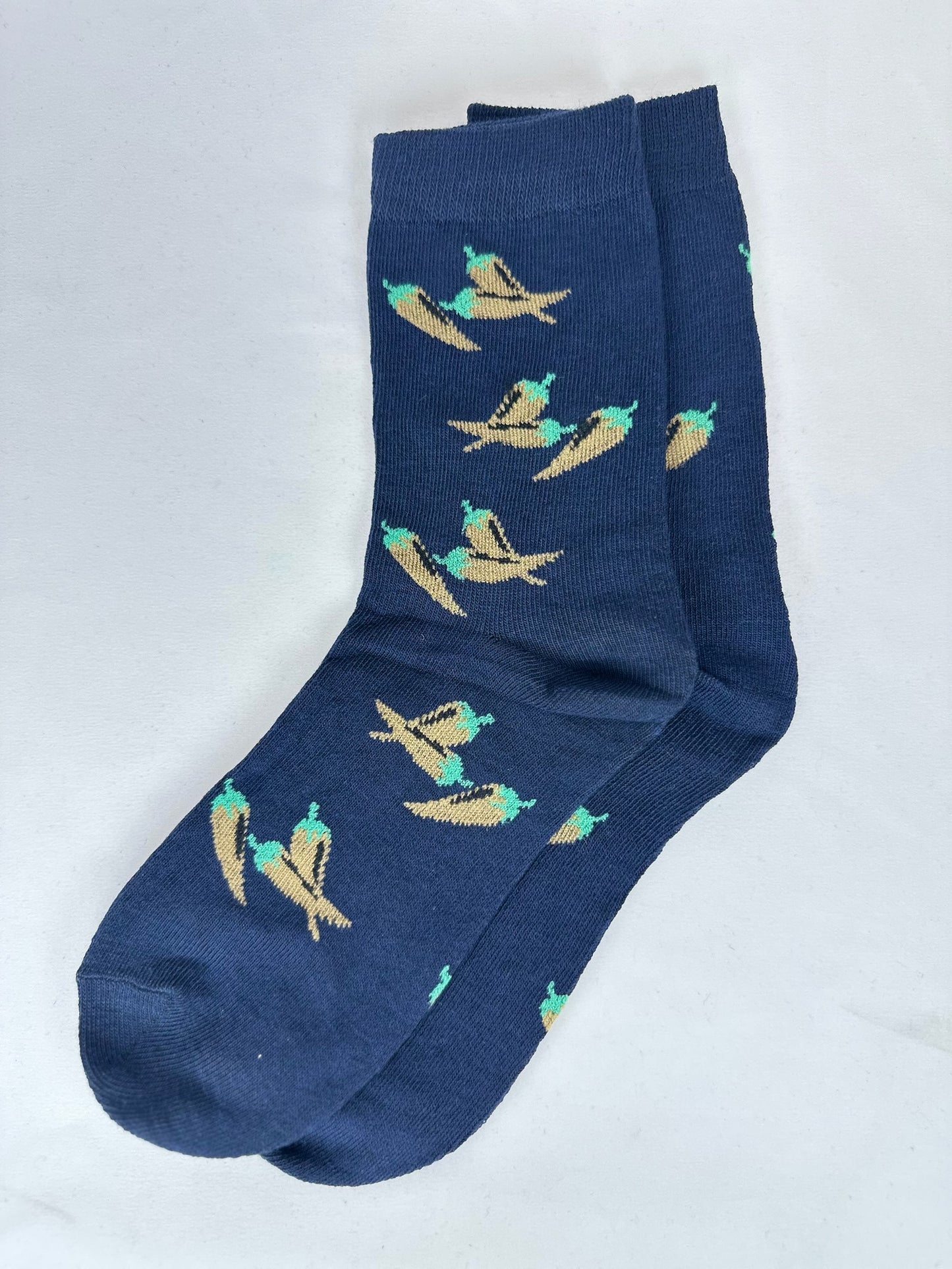 Calcetines Hombre Azul Guindillas