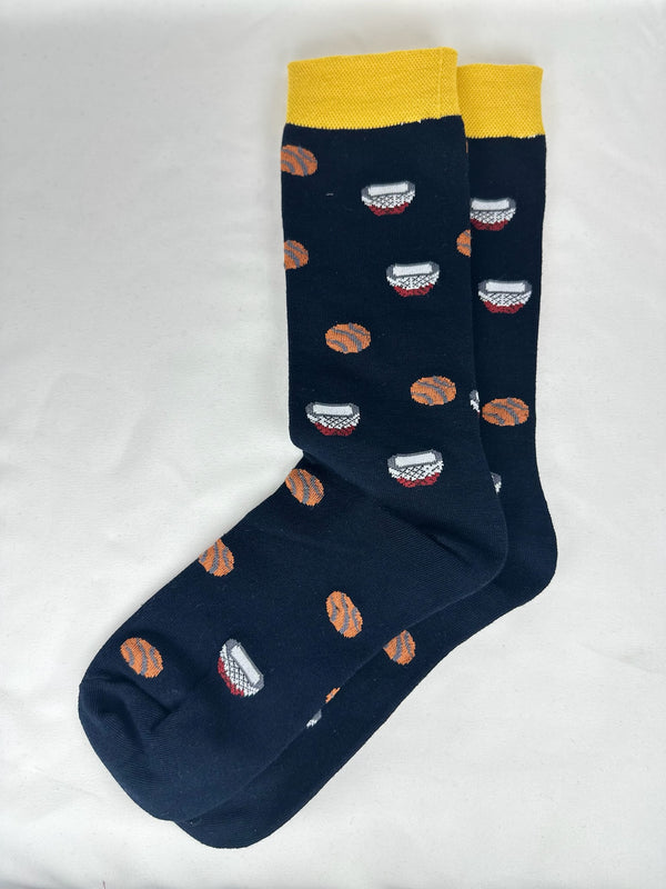 Calcetines Hombre Negro Baloncesto