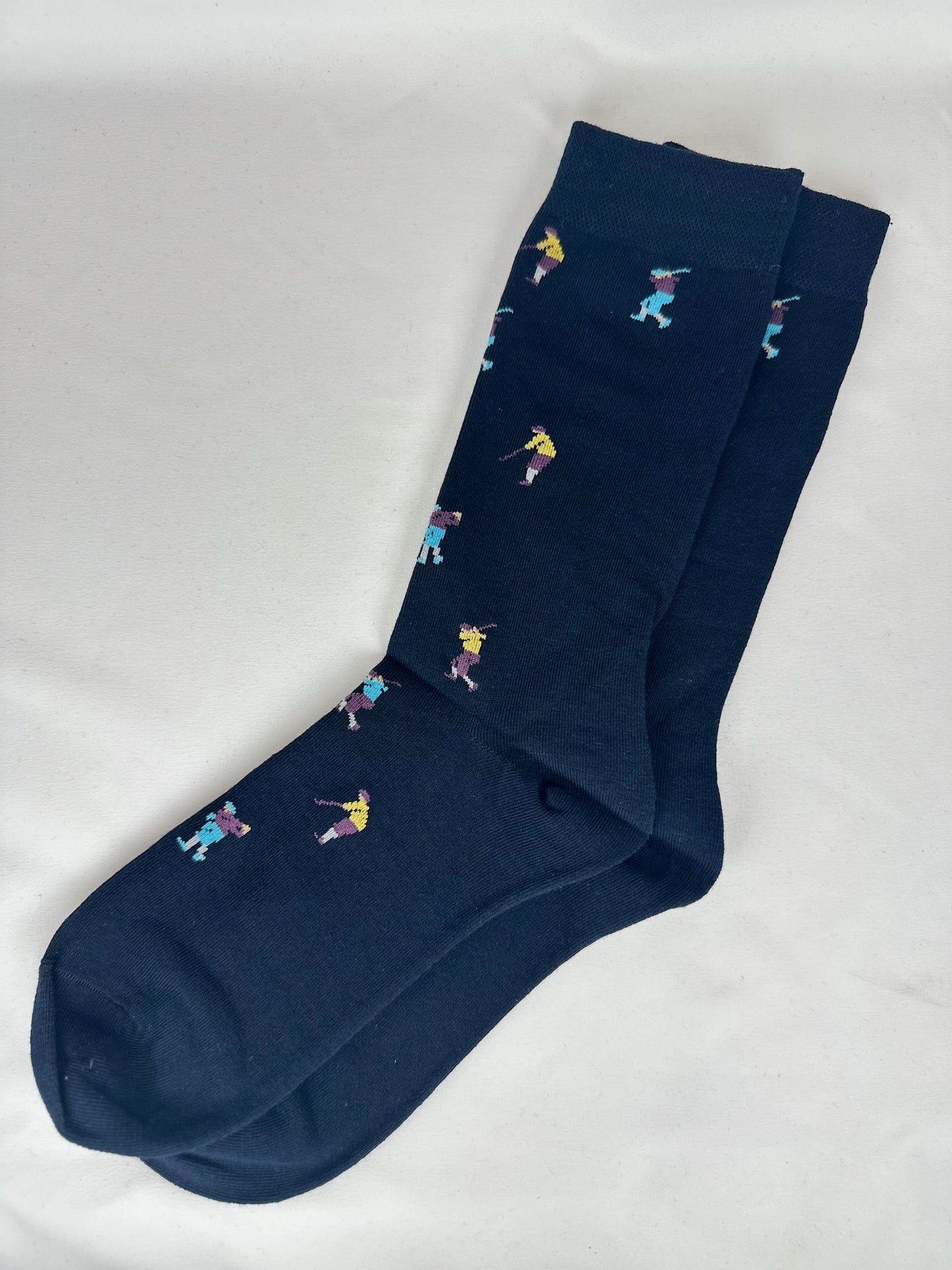 Calcetines Hombre Azul Marino Golf