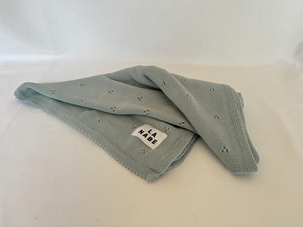 Manta Bebé Azul Calados