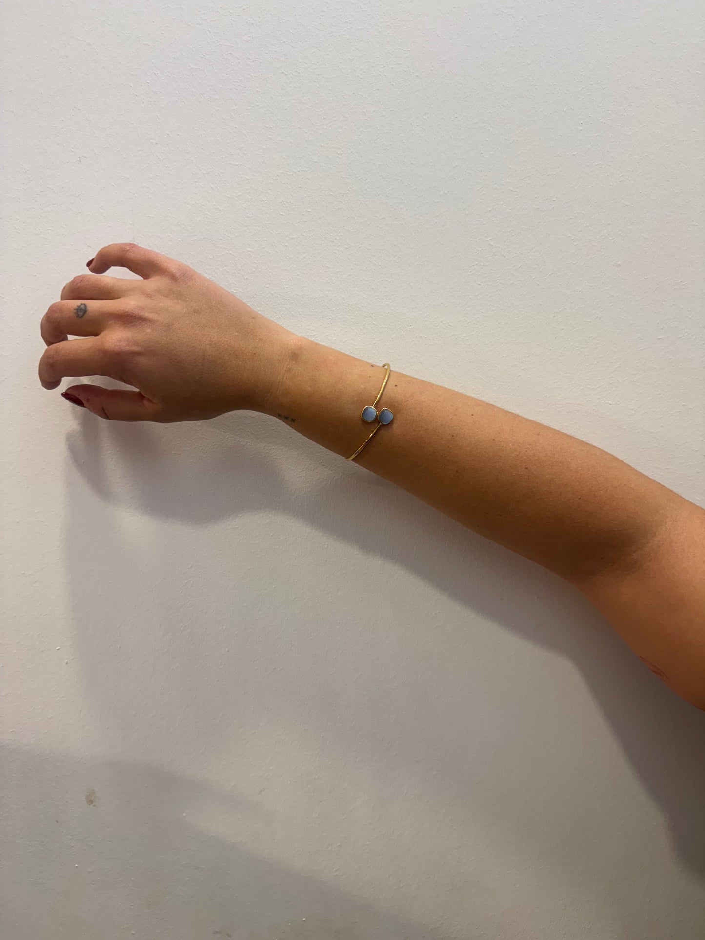 Pulsera Estillo Pomellato Azul Apagado