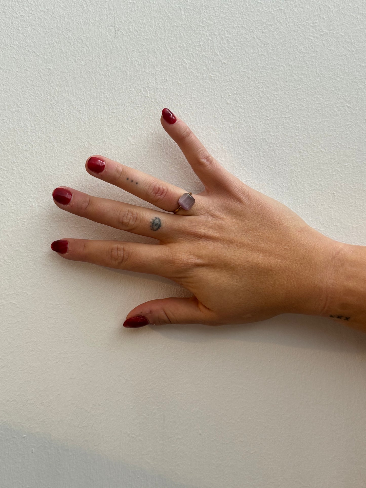 Anillo Estilo Pomellato Morado