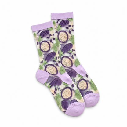 Calcetines Medias Transparentes Frutales