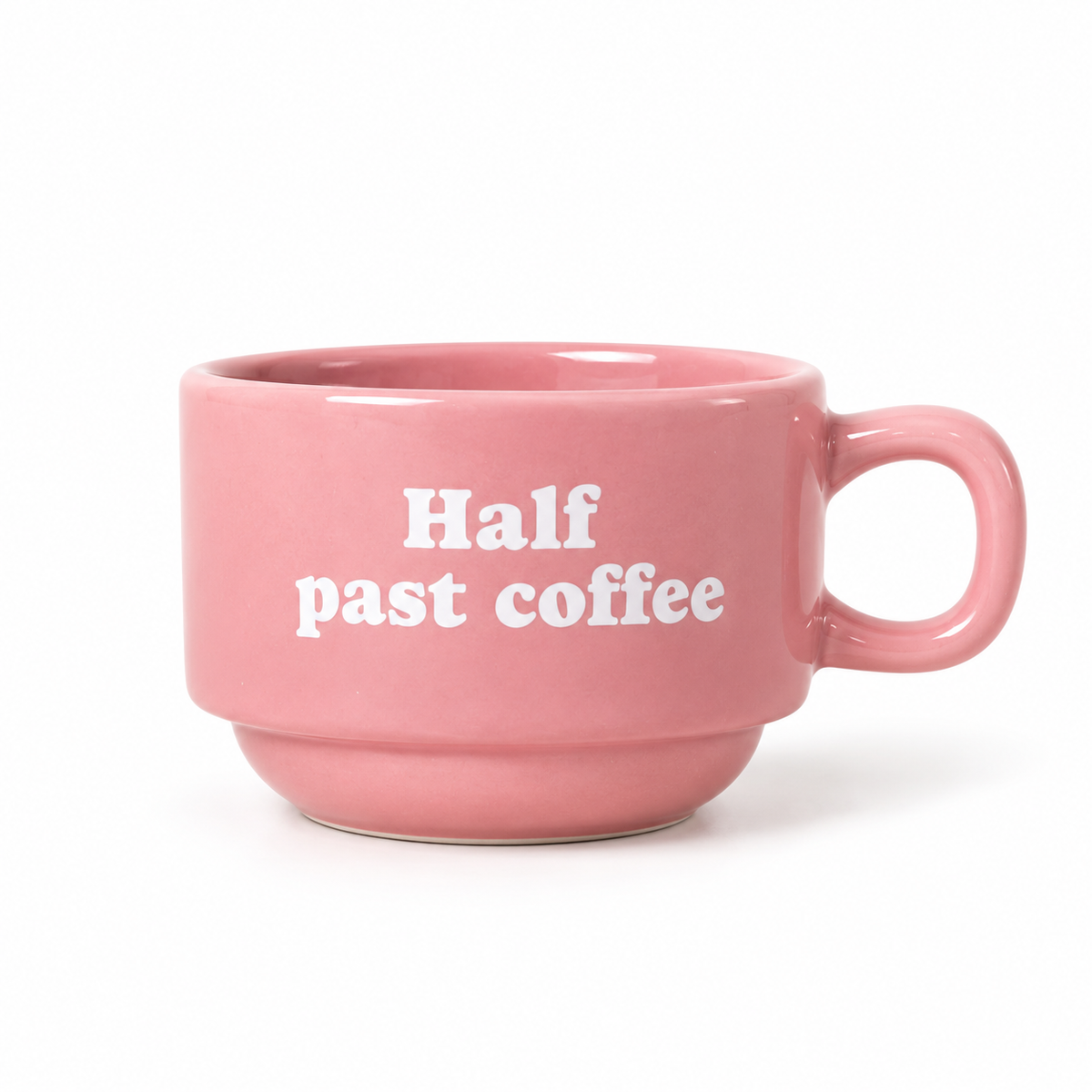 Taza Rosa Half Past Coffee