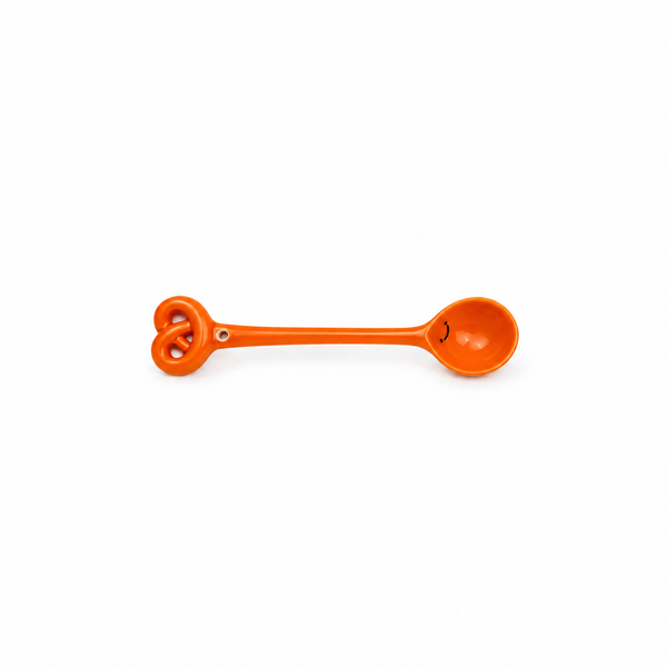 Cuchara Naranja Pretzel