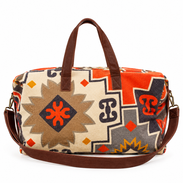 Bolsa Viaje Kilim Naranja