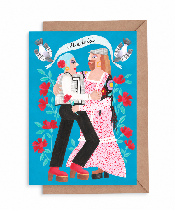 A6 Tarjeta o Postal con Sobre Chulapxs