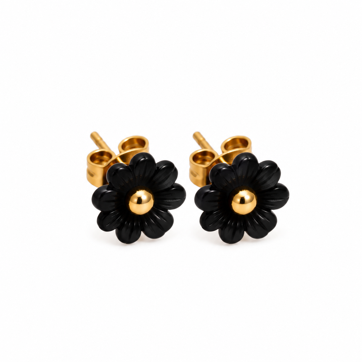 Mini Pendientes Flor Imitación Nácar